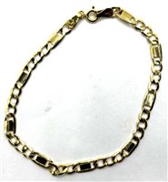 Bracciale Domar Uomo Bracciale oro 18k in Oro BROR-381-280